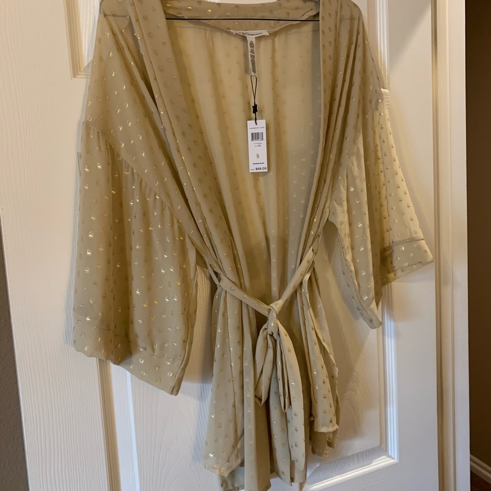 BCBG Kimono Top or Robe S